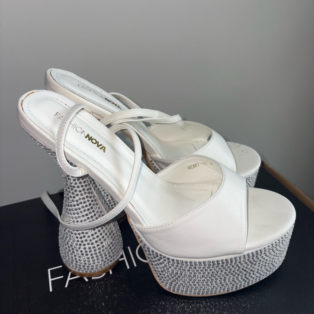 Fashion Nova You Wish Platform Heel